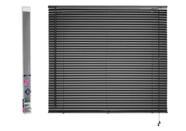 Persiana Horizontal 120 L X 130 A Cm Pvc Plastica Preta Primafer