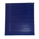 Persiana Horizontal Aluminio 25mm Azul 80 (L) x 140 (A) cm Cortina C/ Kit de Instalação 0,80 x 1,40