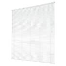 Persiana Horizontal Janela Sala PVC Off 25mm 120 X 130cm Evolux Branca