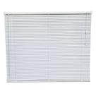 Persiana Horizontal PVC Block 25mm Branca 160 (L) x 160 (A) Cm Lâminas Flexíveis Com Alta Cobertura