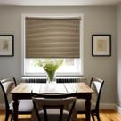 Persiana Horizontal PVC Café 180 (L) x 160 (A) cm Cortina Completa C/ Kit de Instalação 1,80 x 1,60