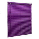 Persiana Horizontal PVC Lilás 120 (L) x 140 (A) Cortina Completa C/ Kit de instalação 1,20 x 1,40