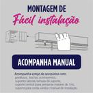 Persiana Para Quarto Cozinha E Sala Branco 140x130cm