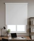 Persiana Pronta Rolo Blackout Robust 140larg x 160alt Branca - Pronta para Instalar