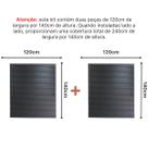 Persiana PVC Trilho Metálico 240larg x 140alt (2 pçs)
