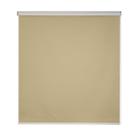 Persiana Rolo Blackout Textil Standard 2,20 X 1,60 Bege, Branco