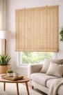Persiana Rolo de Bambu 140x160 cm Cor Honey Maple Coleção Bauhaus Elegante e Natural Persiana Rolo de Bambu 140x160 cm Cor Honey Maple Coleção Bauhaus Elegante e Natural