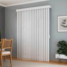 Persiana Vertical Pvc+ Bando Crisdan L 2,00 X 2,30 A Branco