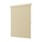 Persiana Vertical Pvc Bando Larg 1,50X1,50 Alt Bege