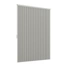 Persiana Vertical Tecido Larg 1,00X1,40 Alt Cinza