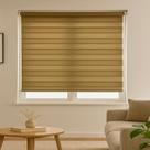 Persiana zebra 160x160 caramelo rolo dupla decorativa