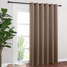 Persianas Blackout NICETOWN para porta de pátio 200x213cm Cappuccino