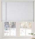 Persianas Calyx Interiors sem fio brancas 2,5x150 cm Vinil