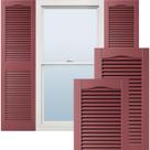 Persianas de vinil Ekena Millwork LL1S14X03900WN 14,5x39 Wineberry