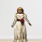 Personagem Articulável Para Decoração de Halloween - Annabelle - 95x36cm - 1 unidades - Regina - Rizzo