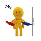 Personagem protagonista de brinquedo de pelúcia Poppy Playtime 25 cm