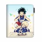 Personagens de anime Wallet Mys Heros Academias Midoriyas Izukus