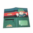 Personagens de anime Wallet Mys Heros Academias Midoriyas Izukus