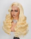Peruca ALIDIDI MINI KNOTS 26" Loiro 13x6 Lace Front 200%