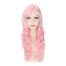Peruca Anime Cosplay Sintética Snow Dew Queen Rosa 70cm Peruca Anime Cosplay Sintética Snow Dew Queen Rosa 70cm