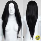 Peruca Annabelle Lace Front Fibra Futura Premium Repartição Central 70 cm Ser Mulher
