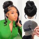 Peruca Beluck Hidden Strap 360 Lace Front Human Hair Body Wave