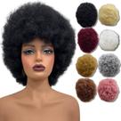 Peruca black power cacheada crespa orgânica volumosa cores