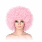 Peruca Black Power Gigante Acessório Para Carnaval Cor:Rosa