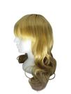 Peruca cabelo orgânico Média Ondulada 55cm