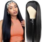 Peruca com faixa Olimaruly 24" lisa, densidade 180%, preta Peruca com faixa Olimaruly 24" lisa, densidade 180%, preta