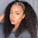 Peruca Coshgirl Kinky Curly, 100% cabelo humano, 24 polegadas