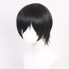 Peruca Cosplay Blues Locks Itoshis Saes para cabelo sintético 32cm