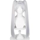 Peruca Cosplay Frieren Sousou no Frieren Silver White Sintética Peruca Cosplay Frieren Sousou no Frieren Silver White Sintética