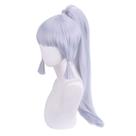 Peruca Cosplay Genshin Impact Kamisato Ayaka Cabelo Sintético 70cm