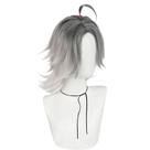 Peruca Cosplay Identitys Starrys Nights, cabelo sintético 30cm