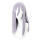 Peruca Cosplay Ivy Warrington Anime Sintética Roxa Cinza 50cm