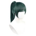 Peruca Cosplay Jujutsus Kaisen Zenin Maki Anime Sintética 60cm