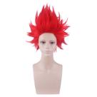 Peruca Cosplay My Hero Academia Kirishima Eijiro Vermelha 35cm