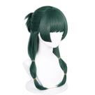 Peruca Cosplay Probeauty Maomao Long Verde Escuro para Mulheres