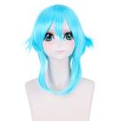 Peruca Cosplay Sword Art Online Asuna Light Blue Short Bob