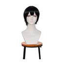 Peruca Cosplay Toiletbound Hanakokun Black Synthetic Hair 30cm