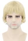 Peruca curta de cosplay loira masculina Topcosplay New