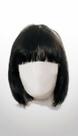 Peruca Curta Preta Estilo Bob Boby Peruca Curta Preta Estilo Bob Boby