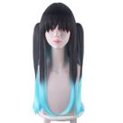 Peruca de cabelo sintético Anime Demons Slayers Tokitou Muichirou Peruca de cabelo sintético Anime Demons Slayers Tokitou Muichirou