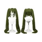 Peruca De Cabelo Sintético Para Cosplay, 110 Cm De Comprimento, Com Presilhas, Resistente Ao Calor