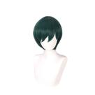 Peruca de cosplay Anime Jujutsus Kaisens Zenin Mai verde escuro