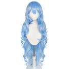 Peruca de cosplay Ayanami Rei, fantasia de festa de anime sintética