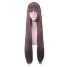 Peruca de cosplay Azur Lane Anime Huang Chicheng marrom vermelha 100cm Peruca de cosplay Azur Lane Anime Huang Chicheng marrom vermelha 100cm