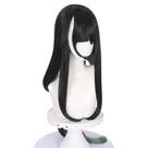 Peruca de cosplay Baizhis Wutherings Waves, traje de anime sintético