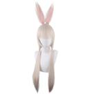 Peruca de cosplay Beastars Rabbit Rhapsody of Animals com 70 cm de comprimento